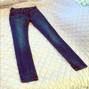 Buckle Black Skinny Jeans